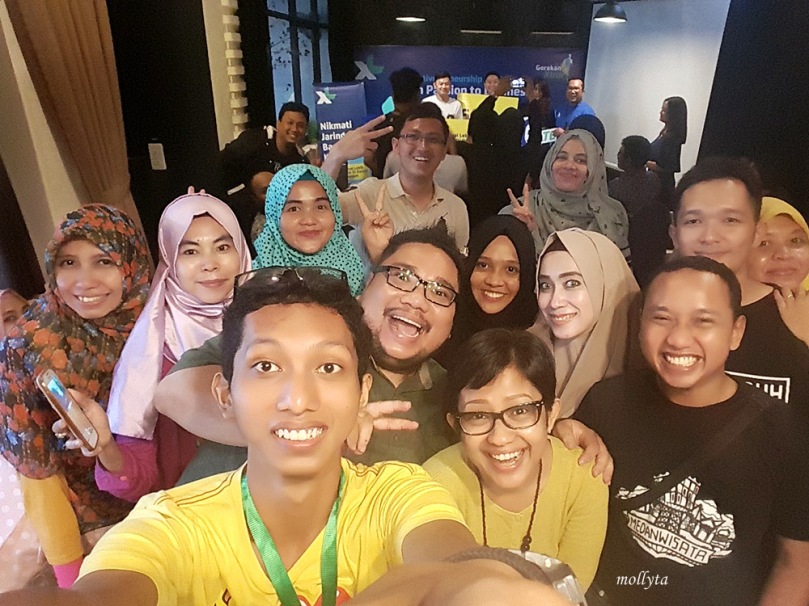 Di acara XL Creativepreneurship Workshop: From Passion to Business di Medan