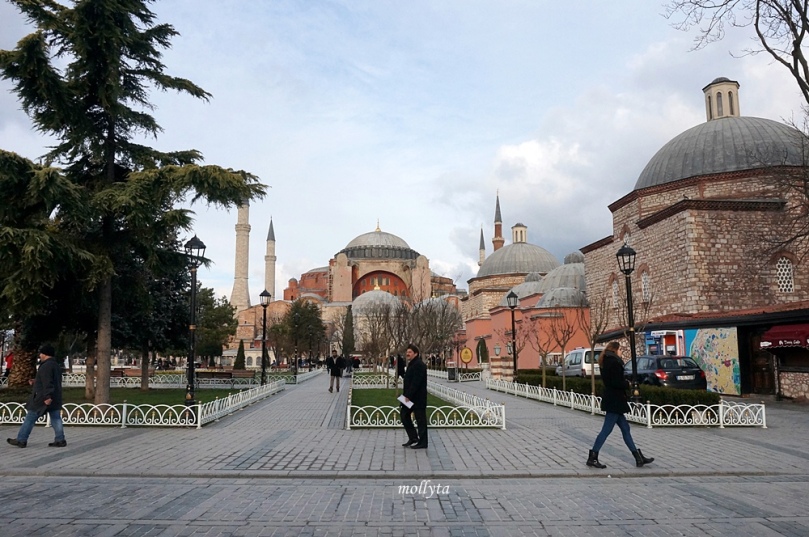 Hagia Sophia di Istanbul, Turki