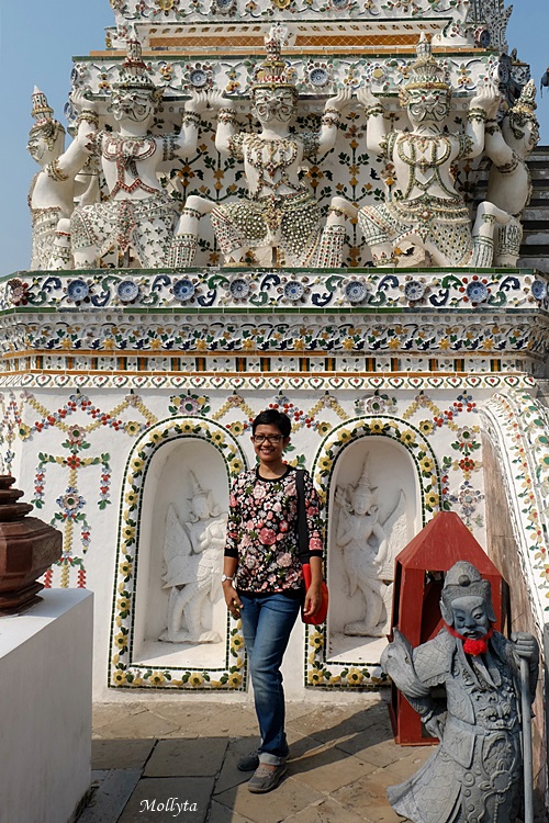 berkunjung ke Wat Arun di Bangkok