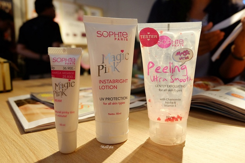 Magic Pink dan Peeling Ultra Smooth dari Sophie Paris