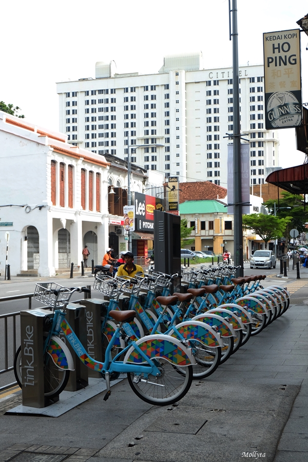 Sewa sepeda di Penang