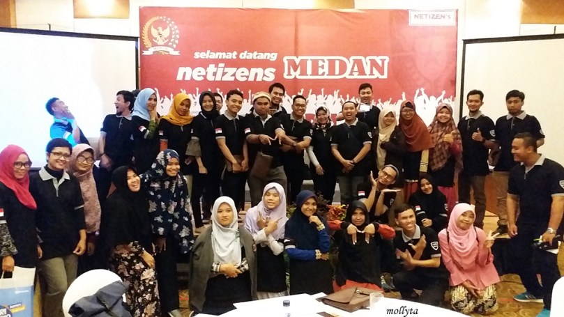 Peserta acara Ngobrol Bareng MPR RI bersama blogger Medan dan netizens