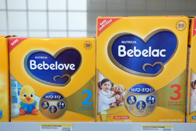 Bebelac mendukung anak Tanggap yang Lengkap
