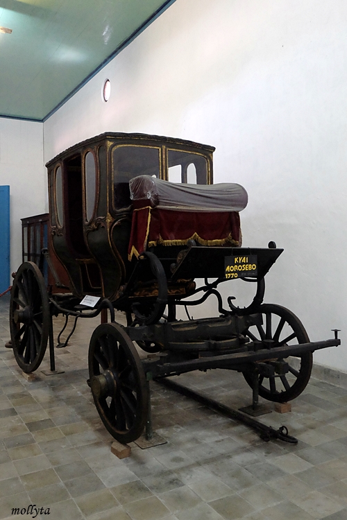 Kereta kencana di Museum Keraton Surakarta