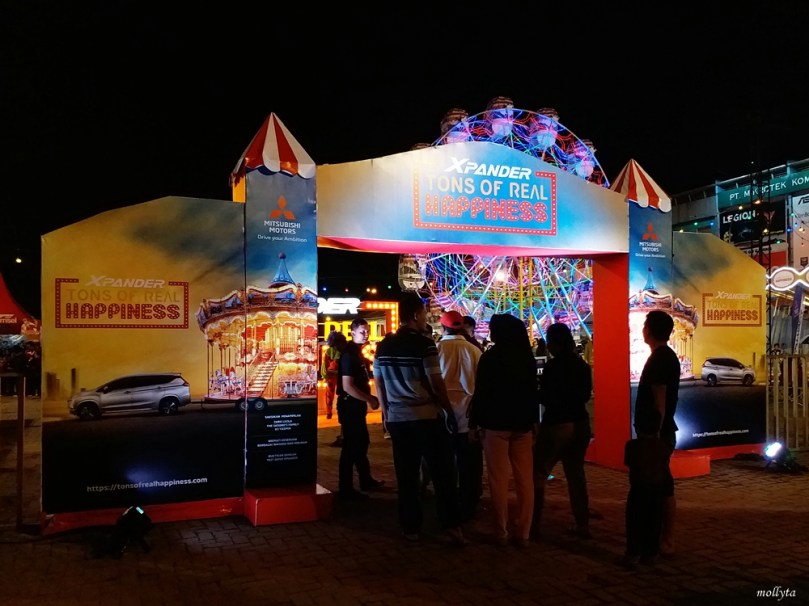 Acara Mitsubishi XPANDER Tons of Real Happiness di kota Medan