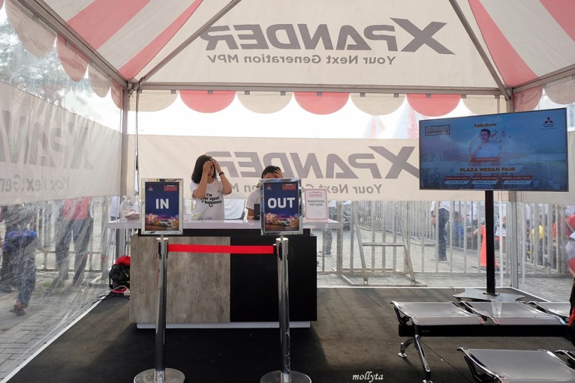 Pendaftaran test drive Mitsubishi XPANDER di Medan
