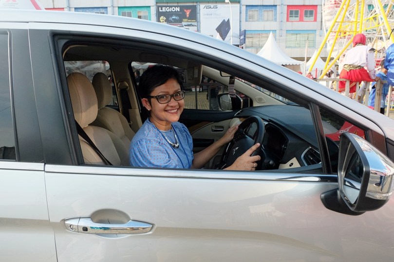 Test drive mobil Mitsubishi XPANDER di Medan