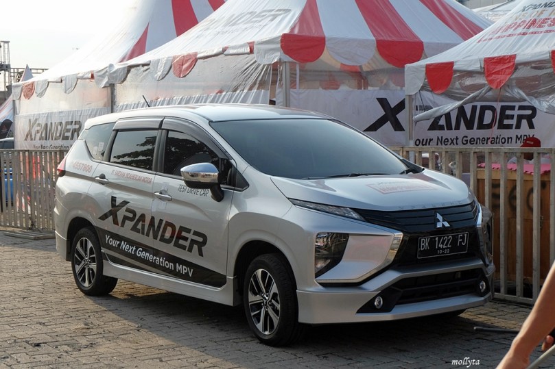 Test drive Mitsubishi XPANDER Exceed di Medan