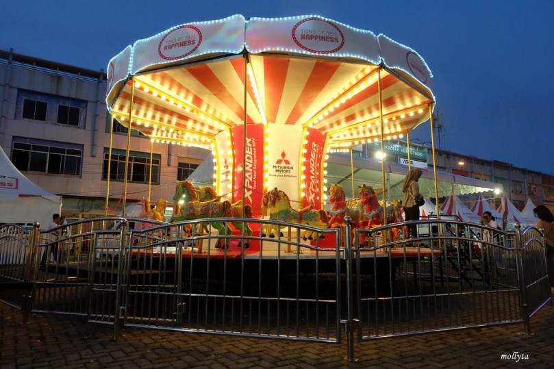 Carousel di acara Mitsubishi XPANDER Plaza Medan Fair