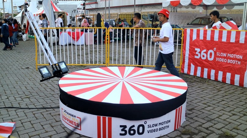 360 Photobooth Mitsubishi XPANDER Plaza Medan Fair