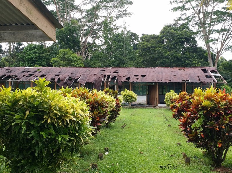 Bekas markas satuan Brimob di pulau Galang