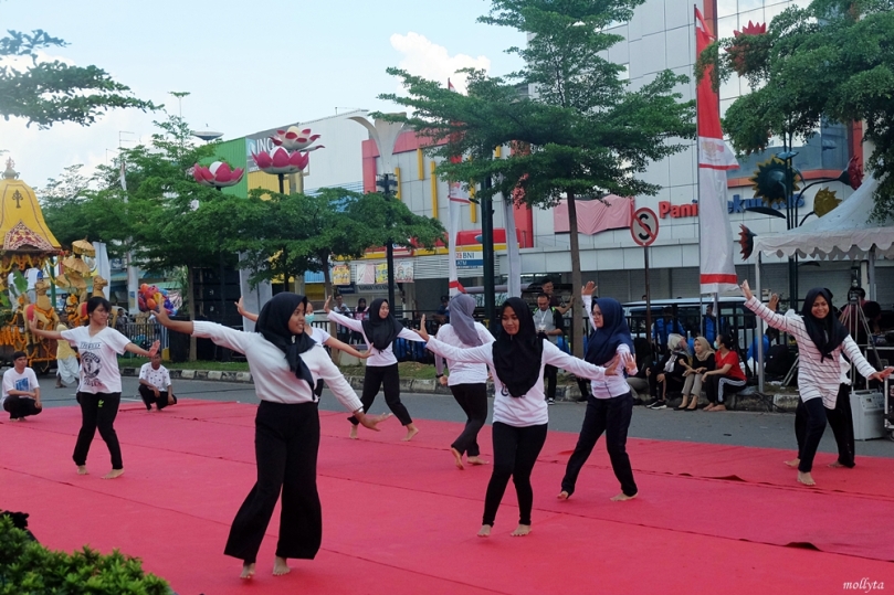 Gladi bersih Batam International Culture Carnival 2018