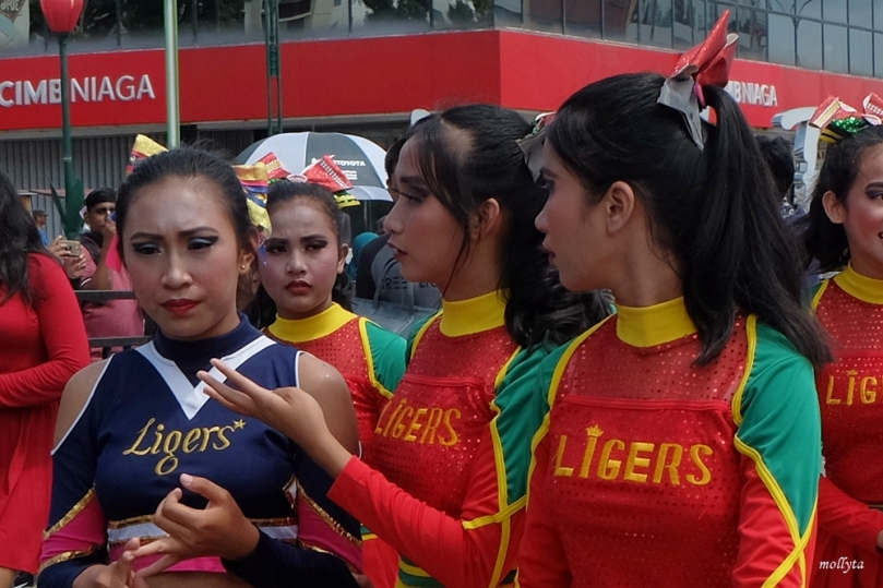 Cheerleaders Batam International Culture Carnival 2018