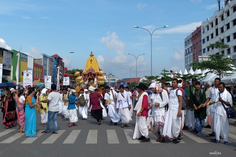 SEni budaya India pada Batam International Culture Carnival 2018