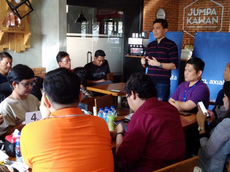 XL Axiata temu rekan media di Medan