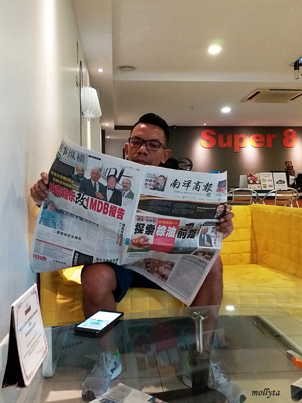 Bersantai di Super 8 Hotel Penang