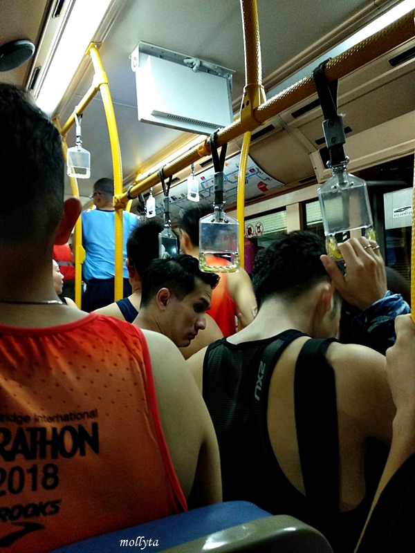 Shuttle bus untuk Penang Bridge International Marathon 2018