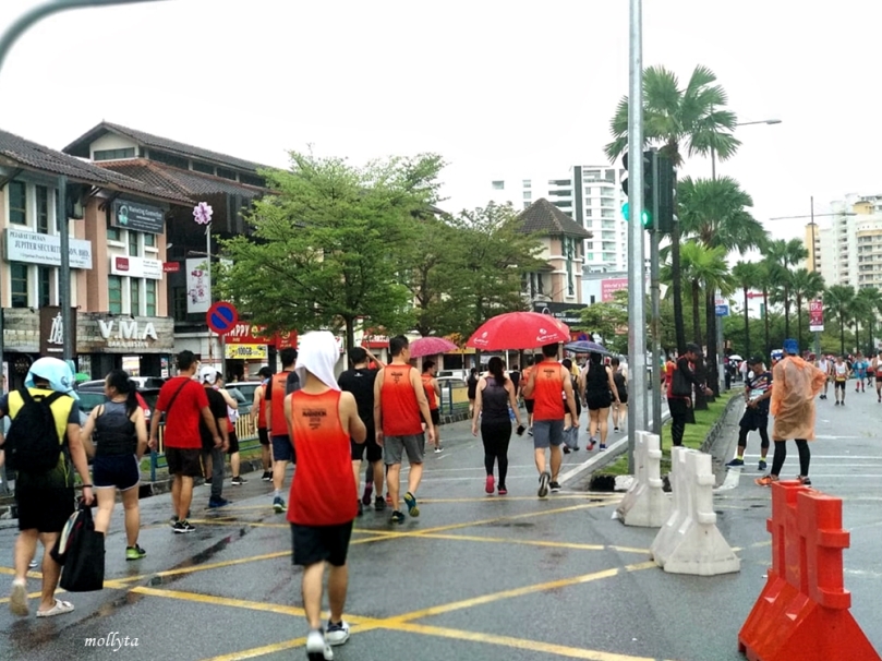 Usai acara Penang Bridge International Marathon 2018