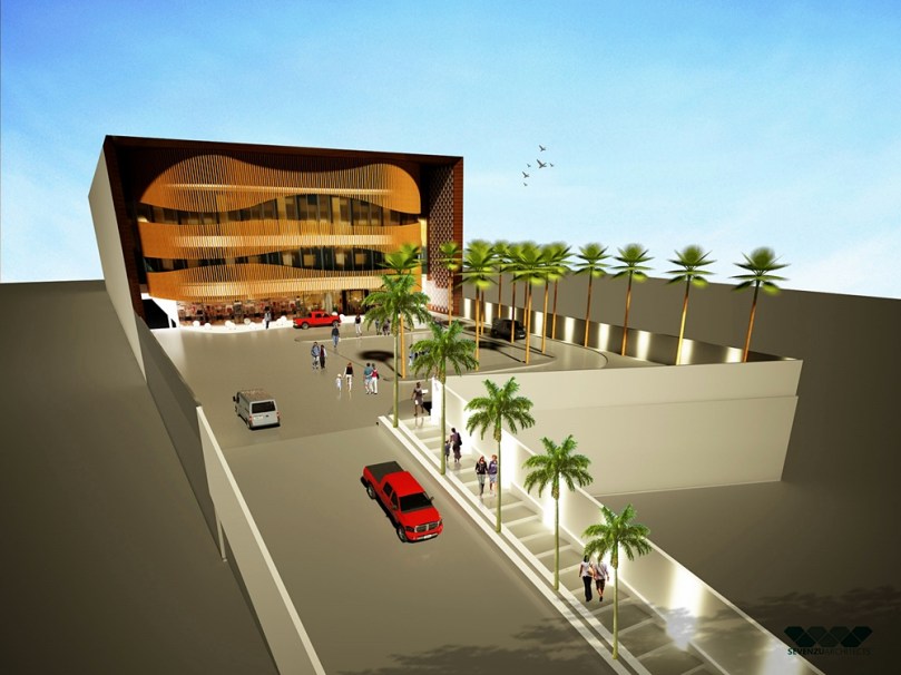 Pasar wisata Titi Kuning Medan