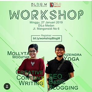 Mollyta Mochtar Pembicara Workshop Blogger Medan