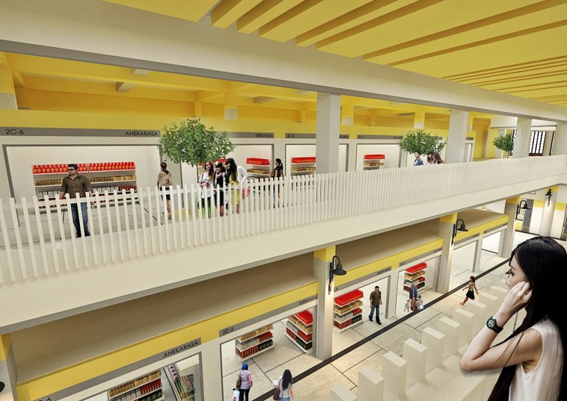 Lantai 3 Pasar Tikung Medan