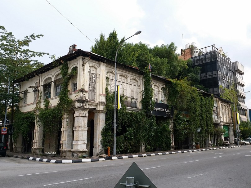 Kota tua Ipoh di Malaysia