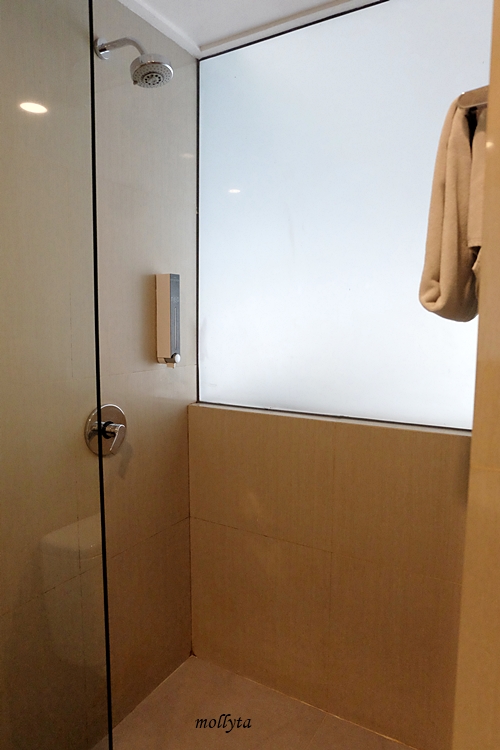 Shower area di Hotel Neo Tendean