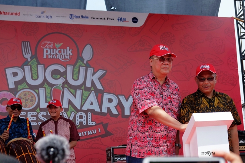Acara pembukaan Pucuk Coolinary Festival 2019
