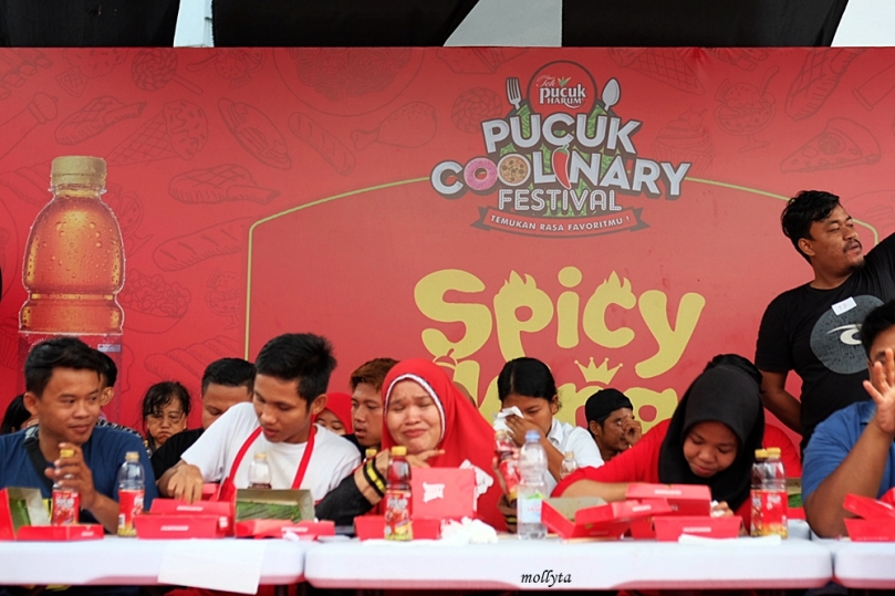 Spicy King Noodle Contest di Pucuk Culinary Festival Medan 2019