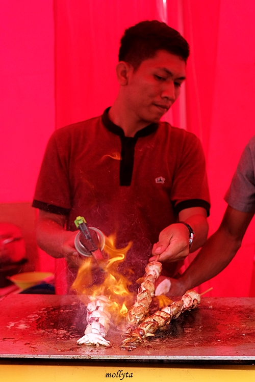 Cumi bakar Pucuk Coolinary Festival Medan 2019