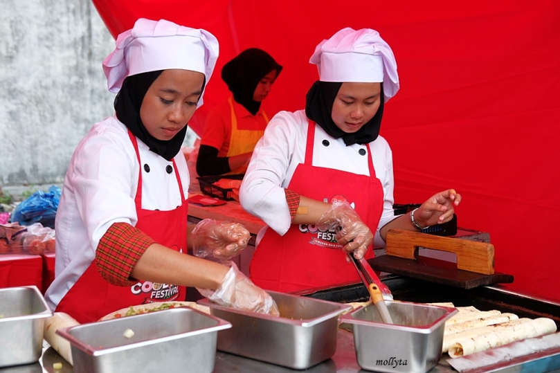 Kebab Al Masrawi di Pucuk Coolinary Festival Medan