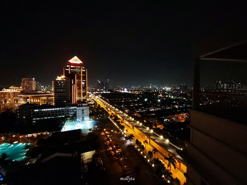 View cantik dari Palmview Resort Condominium