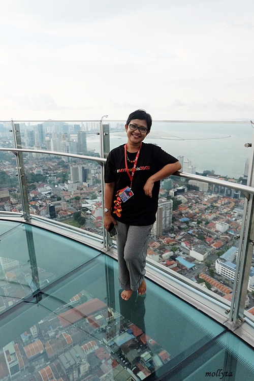 Rainbow Skywalk The Top Komtar