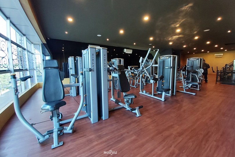 Ruang bodyweight training di Black Gold