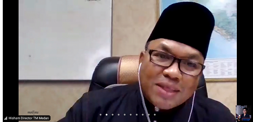 Hishamuddin Mustafa Direktur Tourism Malaysia Medan