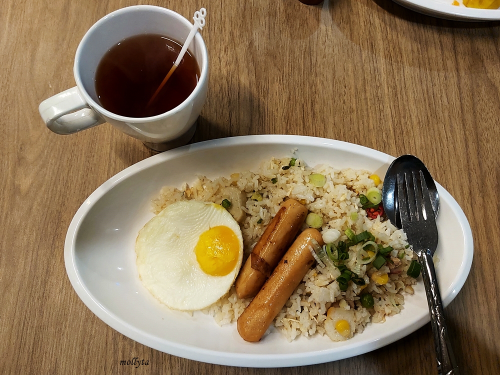 Menu sarapan di Sunway Medical Centre