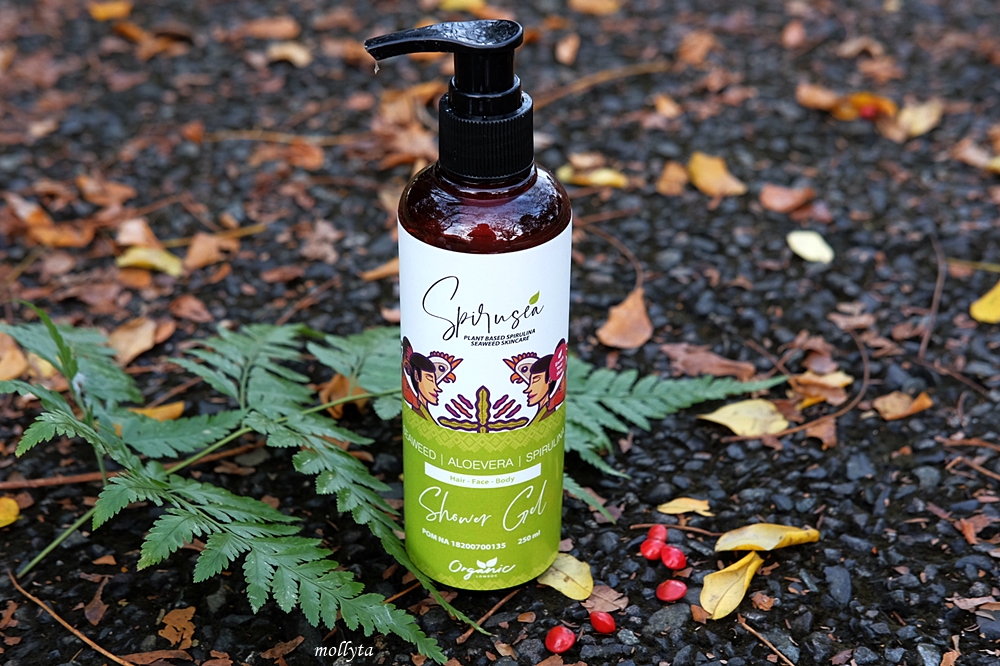 Shower Gel Spirulina dari Organic Lombok