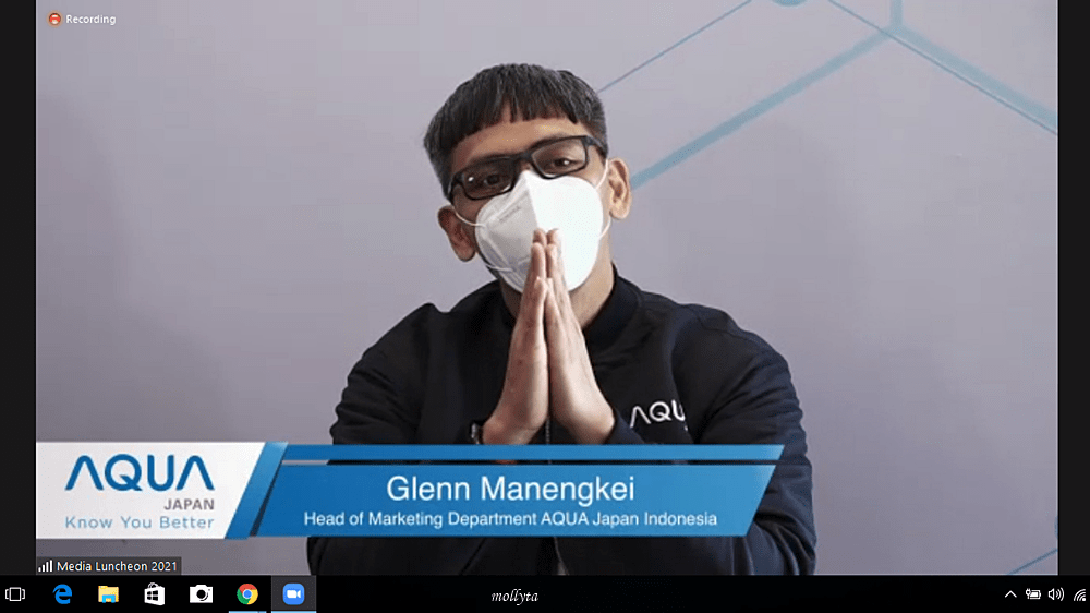 Head of Marketing Department AQUA Japan Indonesia