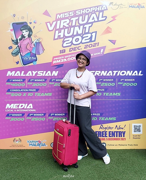 Mollyta Mochtar Miss Shophia Virtual Hunt 2021
